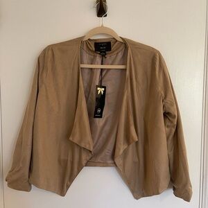 Brown Suede blazer